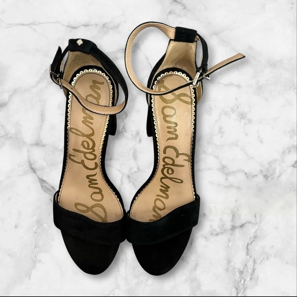 Sam Edelman Womens Black Heels Size 9